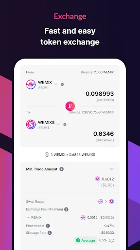PLAY Wallet (WEMIX) screenshot 4