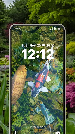 3D Fish Aqua Live Wallpaper screenshot 5