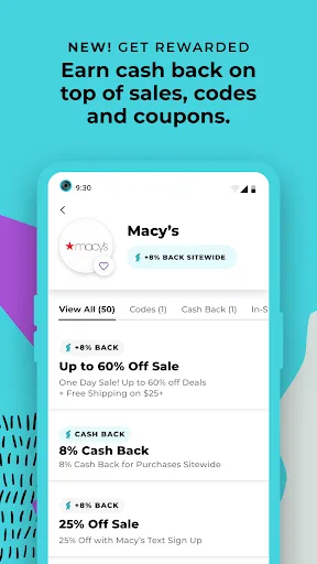 RetailMeNot: Cash Back & Codes screenshot 3