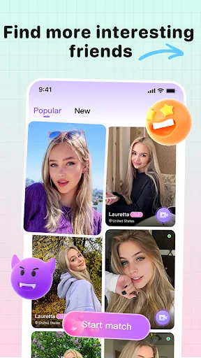 Groove-Live video chat screenshot 3