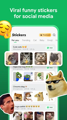 Sticker Fun - Sticker Maker screenshot 2