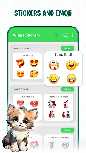 Stickers, Emoji & Stickers app screenshot 1