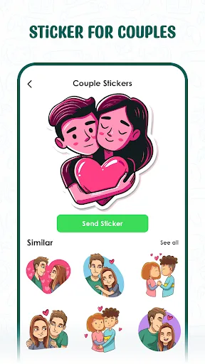 Stickers, Emoji & Stickers app screenshot 2