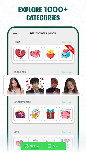 Stickers, Emoji & Stickers app screenshot 5
