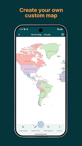MapChart screenshot 1