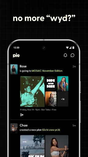 Pie: Free Events, Cool People screenshot 1