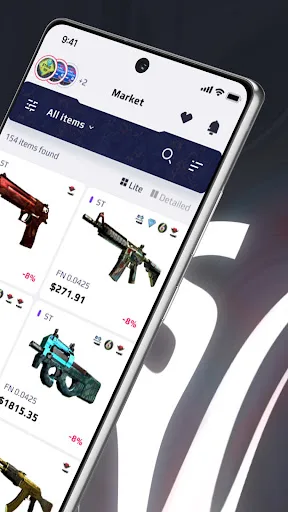 white.market: trade CS2 skins screenshot 2