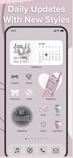 WidgetClub:Widget, Theme, Icon screenshot 3