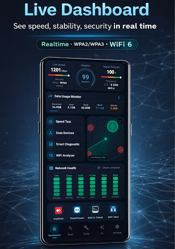 WiFiSet - Wifi Network Scanner screenshot 2