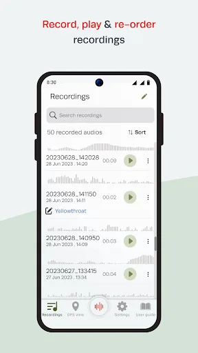 Song Meter Touch Recorder screenshot 3