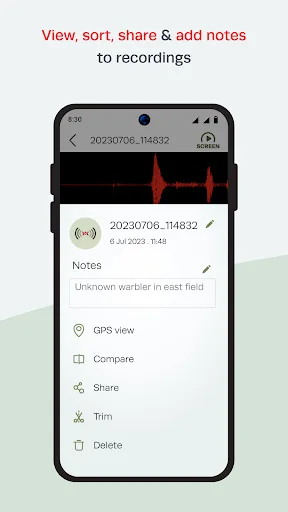 Song Meter Touch Recorder screenshot 4