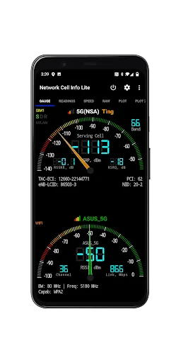 Network Cell Info Lite & Wifi screenshot 1