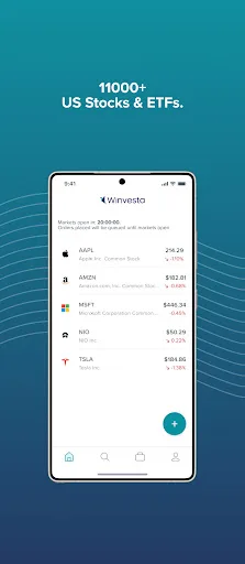 Invest in US stocks - Winvesta screenshot 1