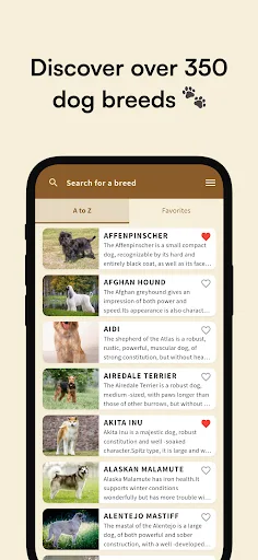Dog Breeds Guide screenshot 1