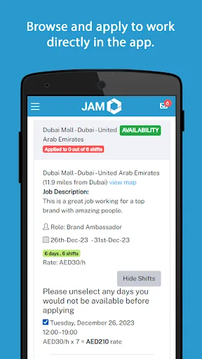 JAM Event Services screenshot 1