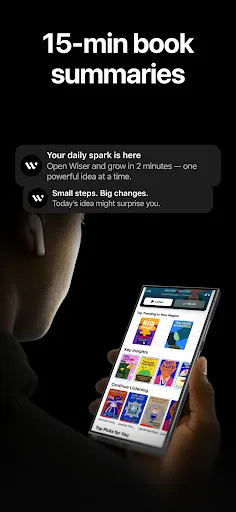Wiser - 15 minutes Audio Books screenshot 2