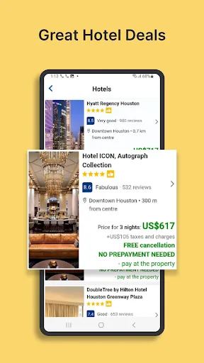 OneTravel: Flights Hotels Cars screenshot 5