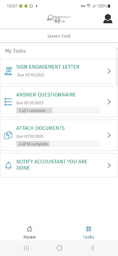 CCH Client Collaboration screenshot 3