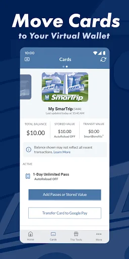 SmarTrip screenshot 2