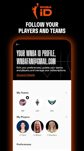 WNBA - Live Games & Scores screenshot 2