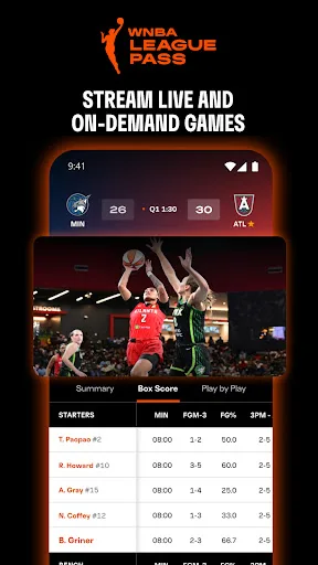 WNBA - Live Games & Scores screenshot 5