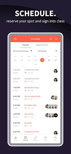 Wodify screenshot 1