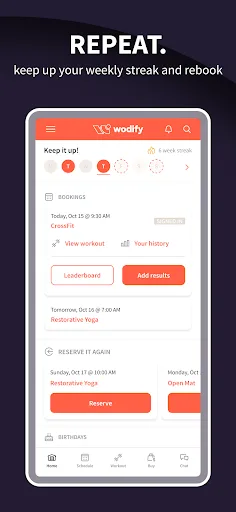 Wodify screenshot 5