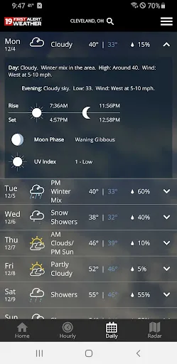 Cleveland19 FirstAlert Weather screenshot 3