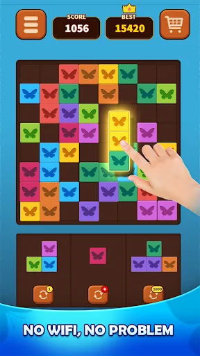 Triple Butterfly: Block Puzzle screenshot 2