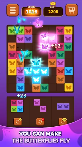 Triple Butterfly: Block Puzzle screenshot 4