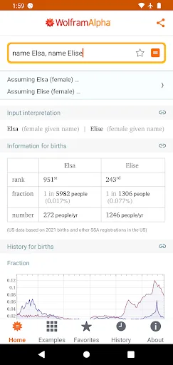 WolframAlpha Classic screenshot 3