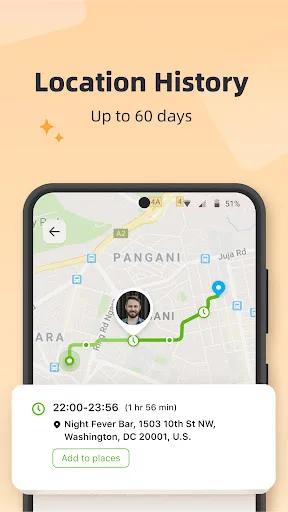 Geonection: Live GPS Tracker screenshot 2