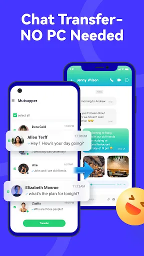 Mutsapper - Chat App Transfer screenshot 1