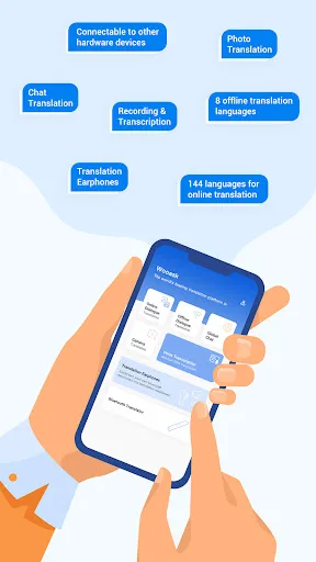 Wooask | Offline translation screenshot 1