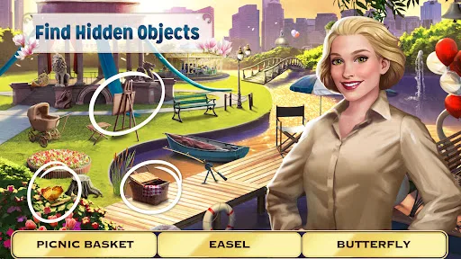 Pearl's Peril - Hidden Objects screenshot 1