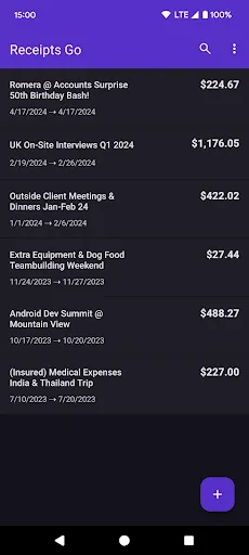 Receipts Go: Smart Expenses screenshot 2