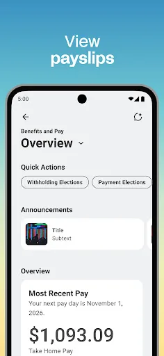 Workday screenshot 4