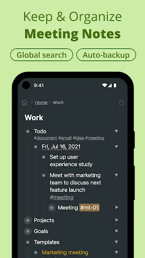 Workflowy |Note, List, Outline screenshot 5