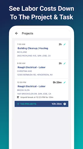 Workyard: Employee Time Clock screenshot 3