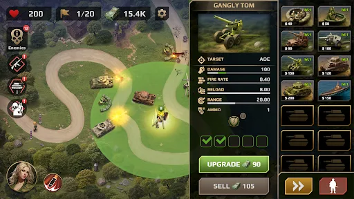WWII Defense: RTS Army TD game screenshot 2