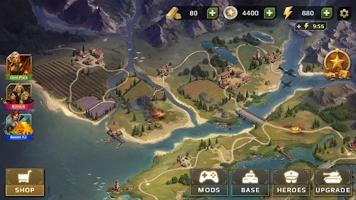 WWII Defense: RTS Army TD game screenshot 4