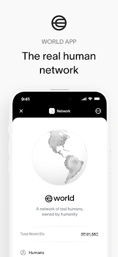 World App - Real Human Network screenshot 1