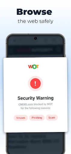 WOT Mobile Security Protection screenshot 2