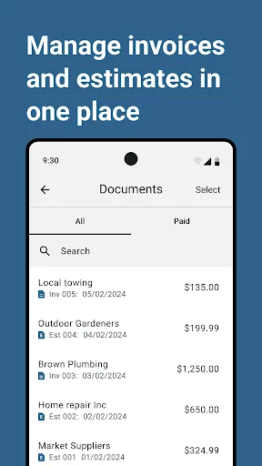 Invoice Maker & Estimate Maker screenshot 3