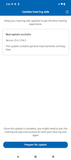 Connexx myUpdater screenshot 3