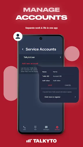 Talkyto - Twilio Calls & SMS screenshot 4