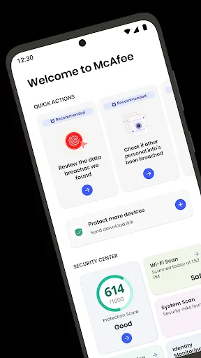 McAfee® Security for T-Mobile screenshot 1