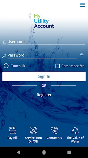 My Utility Account - Mobile screenshot 1
