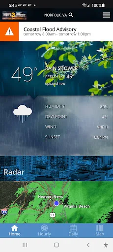 WTKR Weather screenshot 2
