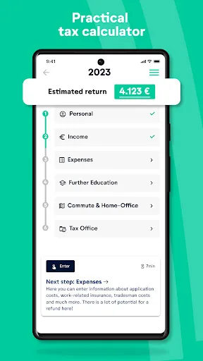 wundertax: German tax return screenshot 4